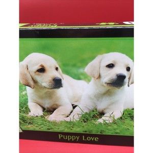 New in Box Puppy Love Puzzle 500 piece 14''x19'' Brand Forever Clever (FC)